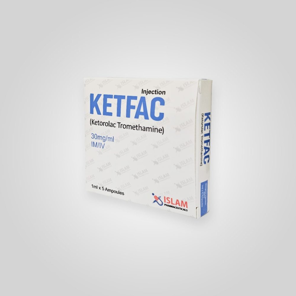 Ketfac(Ketorolac Tromethamine )30mg /ml