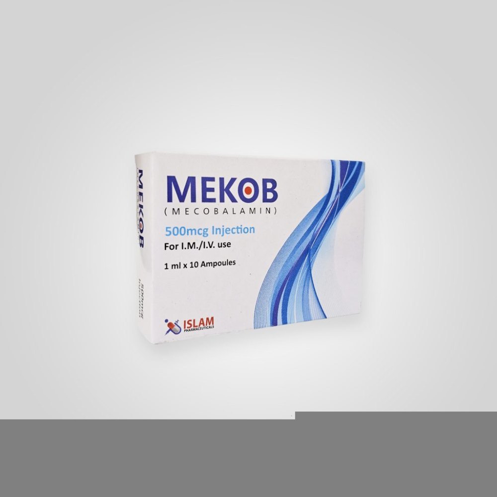 Mekob (mecobalamin) 500 mcg injection