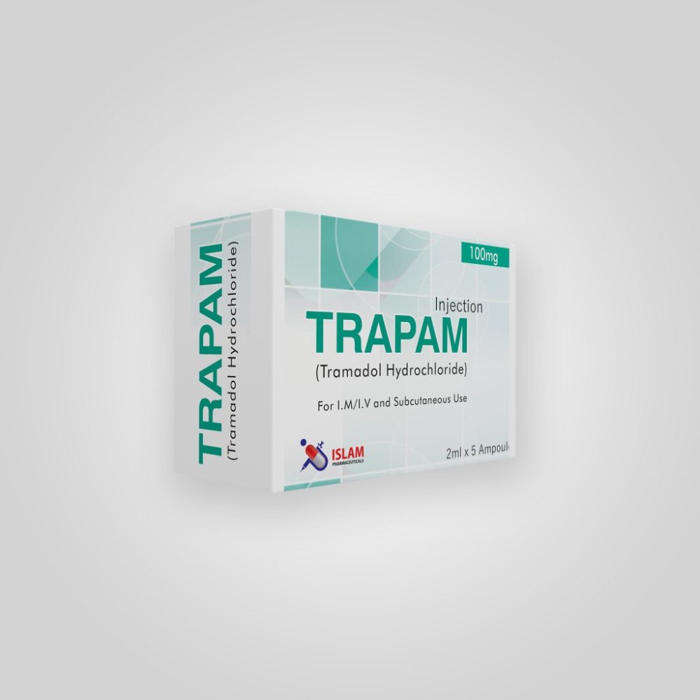Trapam ( Tramadol Hydrochloride ) 100mg Injection